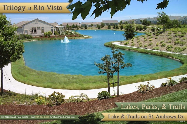 view of water feature