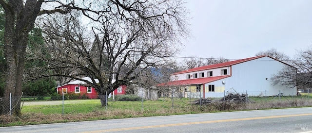 view of road