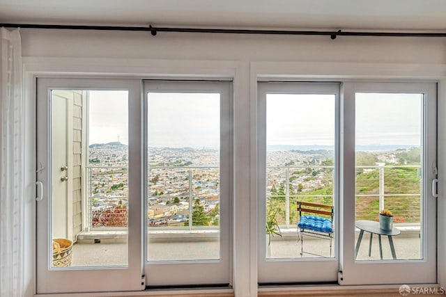 view of doorway