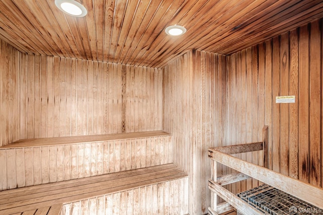view of sauna / steam room