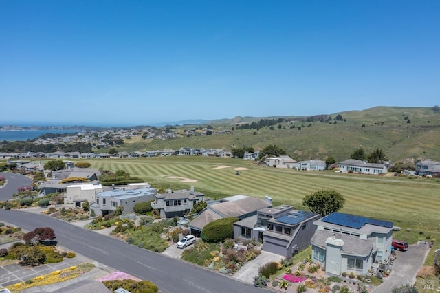 195 Condor Ct Unit 1061, Bodega Bay, CA 94923 - aerial view of residential area featuring a mountain backdrop