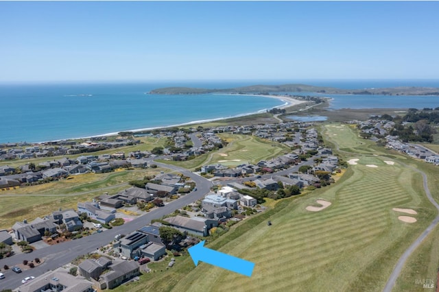 195 Condor Ct Unit 1061, Bodega Bay, CA 94923 - aerial perspective of suburban area featuring a golf club and a large body of water