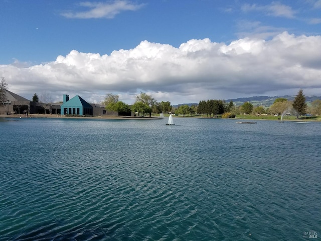 property view of water