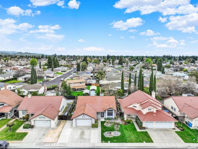 birds eye view of property featuring a residential view