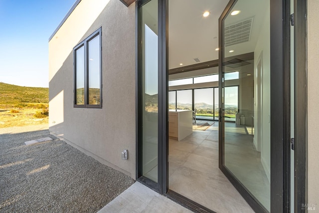 3400 Atlas Peak Rd, Napa, CA 94558 - property entrance with stucco siding