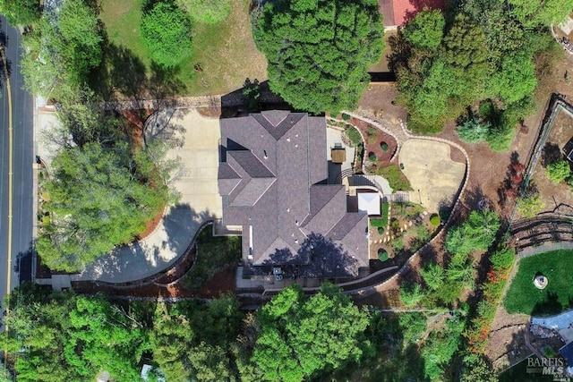 aerial view