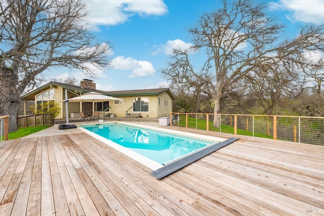 1011 Steele Canyon Rd, Napa, CA 94558 - view of swimming pool featuring a deck