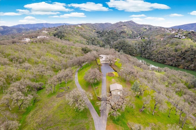1011 Steele Canyon Rd, Napa, CA 94558 - view of property location with mountains