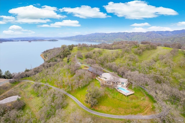1011 Steele Canyon Rd, Napa, CA 94558 - view of subject property with a water and mountain view