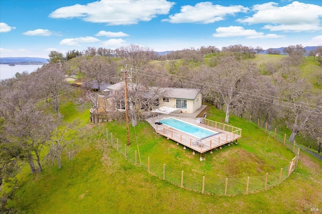 1011 Steele Canyon Rd, Napa, CA 94558 - view of subject property with a pool area