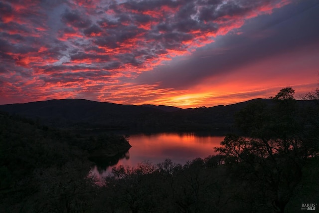 1011 Steele Canyon Rd, Napa, CA 94558 - view of mountain background with a large body of water