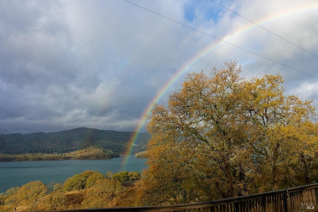 1011 Steele Canyon Rd, Napa, CA 94558 - view of mountain background featuring a large body of water