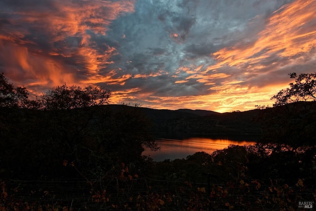 1011 Steele Canyon Rd, Napa, CA 94558 - mountain view with a large body of water