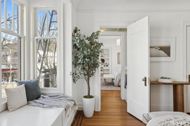 2401 Jackson St Unit 3, San Francisco, CA 94115 - bedroom with wood finished floors and crown molding