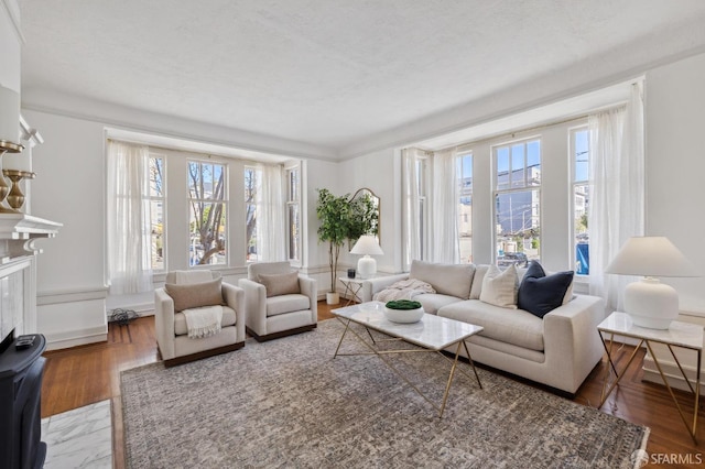 2401 Jackson St Unit 3, San Francisco, CA 94115 - living room with healthy amount of natural light and wood finished floors