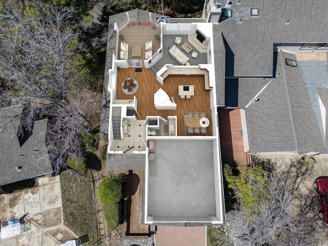 aerial view