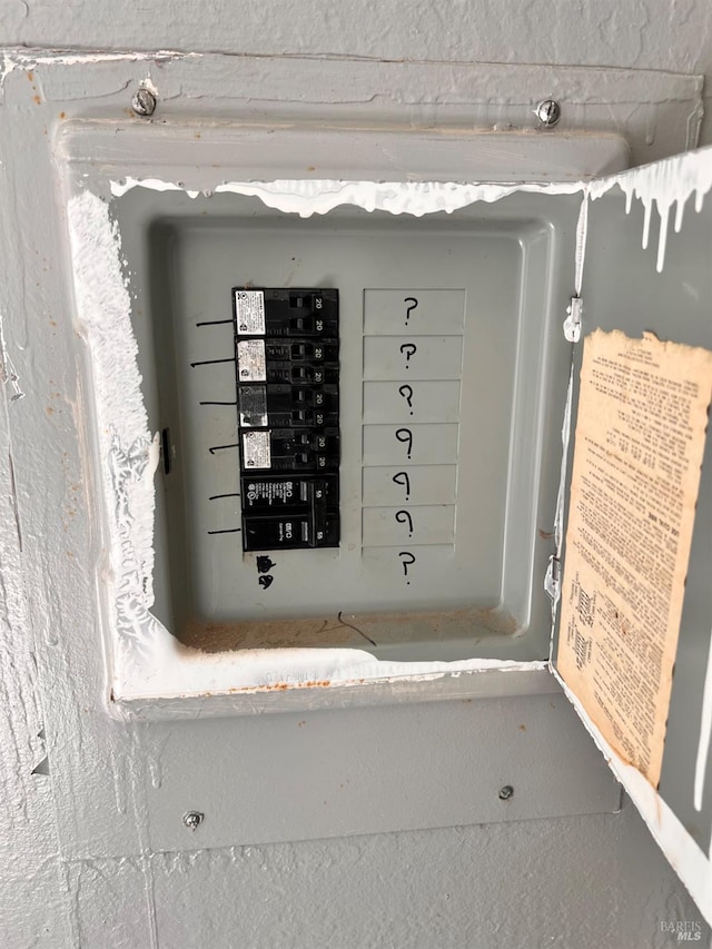 utilities with electric panel