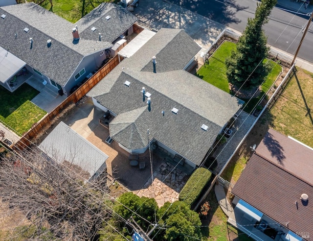 aerial view