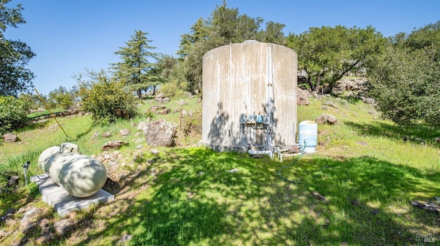 view of outdoor structure