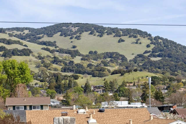 view of mountain feature