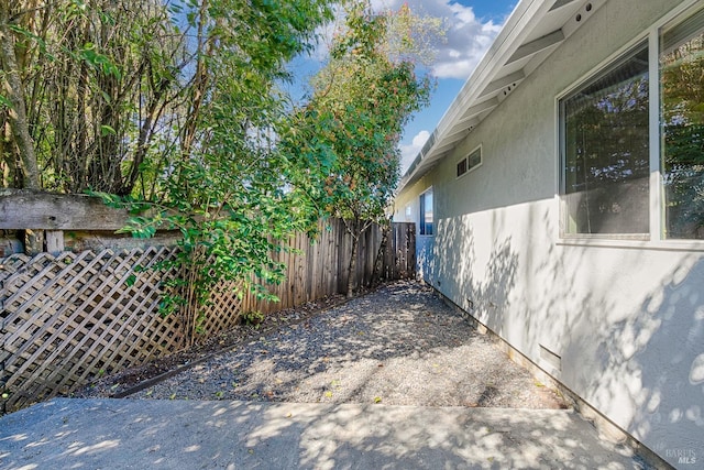 view of patio / terrace with fence