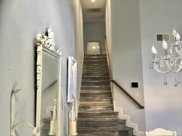 stairs with visible vents