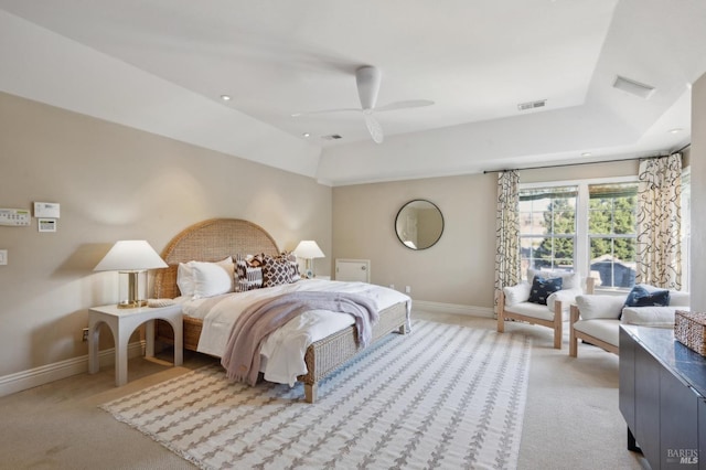 15 Kingswood Dr, Petaluma, CA 94952 - bedroom featuring light colored carpet and a ceiling fan