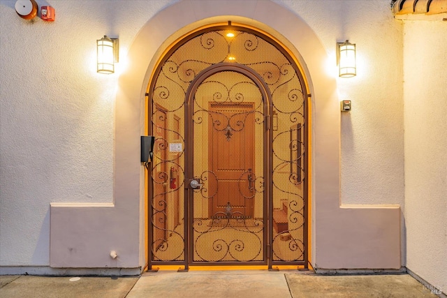 view of property entrance