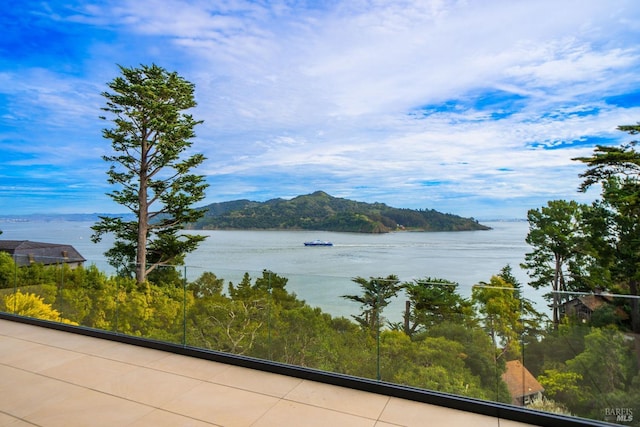 property view of water