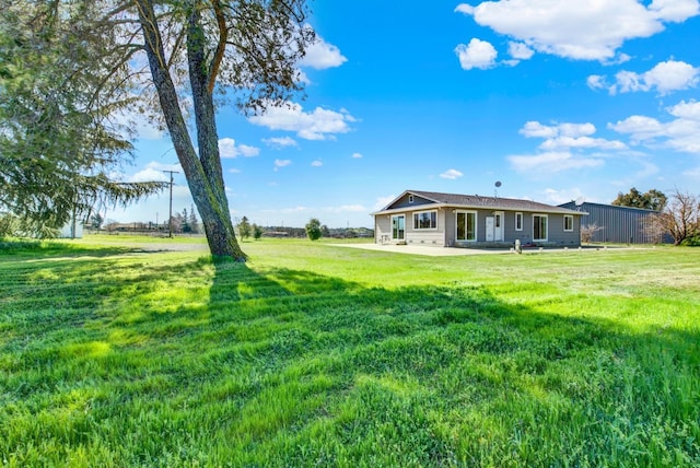 9862 Whalen Rd, Wallace, CA 95252 - view of grassy yard featuring a patio