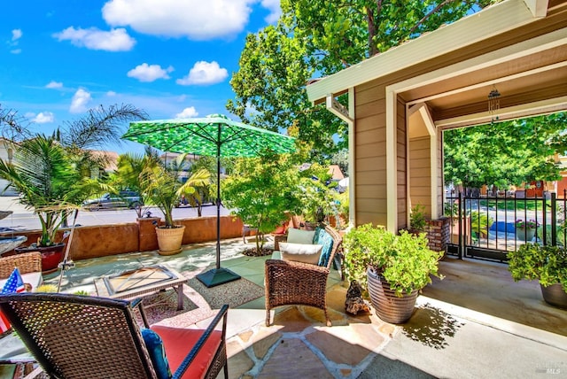 view of patio / terrace