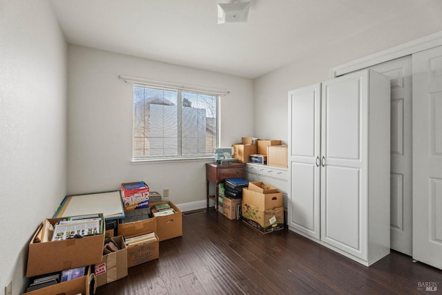 view of storage room