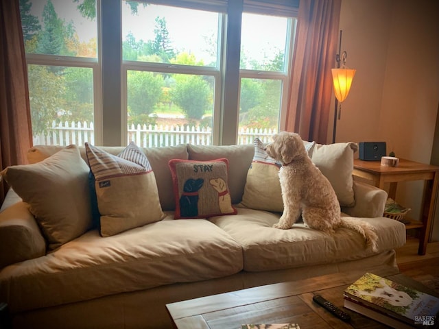 view of living room