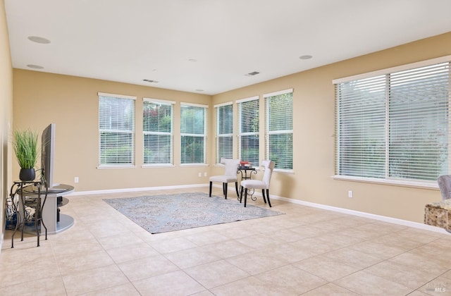 503 Twin Lakes Ln, Rio Vista, CA 94571 - living area with plenty of natural light, visible vents, and light tile patterned floors