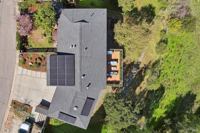 aerial view