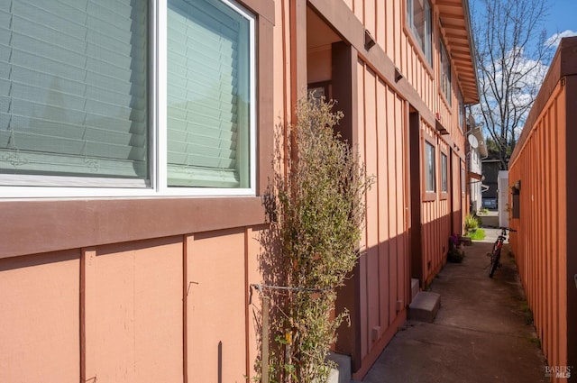 view of property exterior