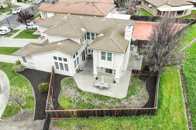 bird's eye view