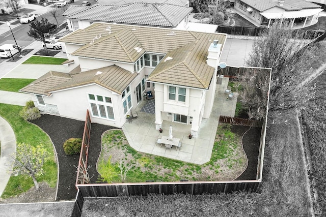 aerial view