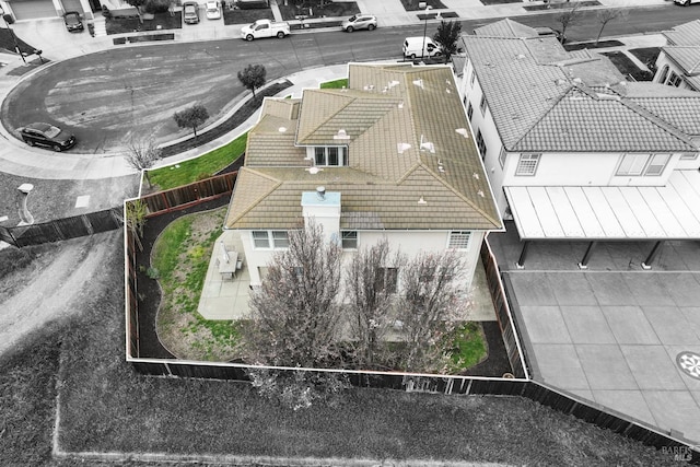 aerial view