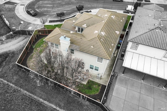 drone / aerial view