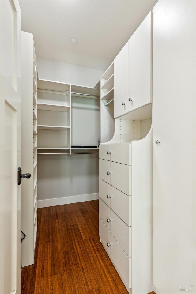 22 S Crane Ave, Saint Helena, CA 94574 - spacious closet featuring dark wood finished floors