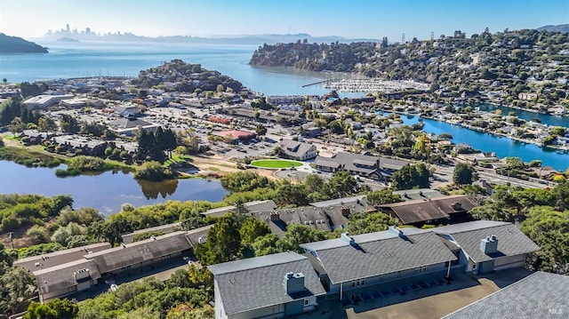 45 Harbor Oak Dr Unit 35, Tiburon, CA 94920 - bird's eye view featuring a water view