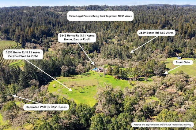 3651 Bones Rd, Sebastopol, CA 95472 - map / location