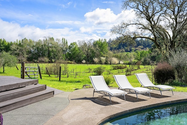 3651 Bones Rd, Sebastopol, CA 95472 - view of patio / terrace featuring an outdoor pool