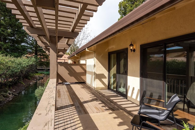 43 Fountain Grove Cir, Napa, CA 94558 - view of patio / terrace with a deck