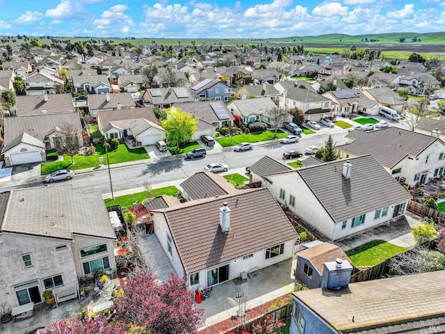 birds eye view of property featuring a residential view