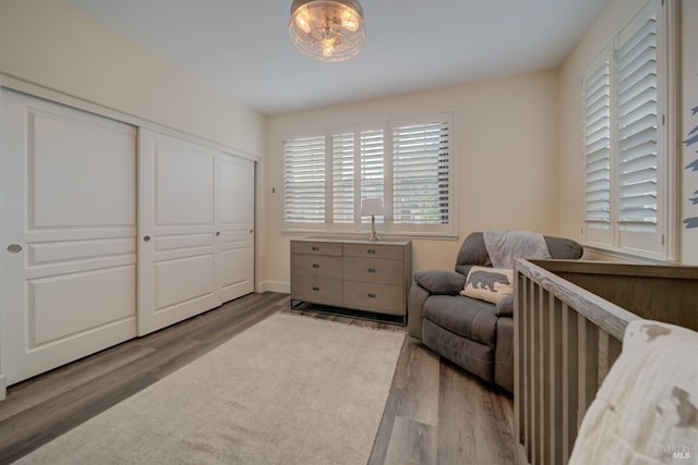 3982 Lucero St, Napa, CA 94558 - bedroom featuring wood finished floors and a closet
