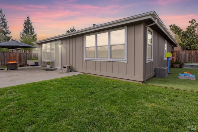 3982 Lucero St, Napa, CA 94558 - rear view of house with a patio
