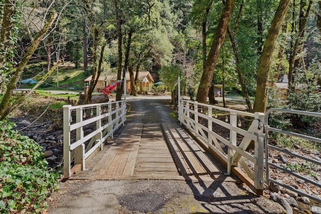 view of community