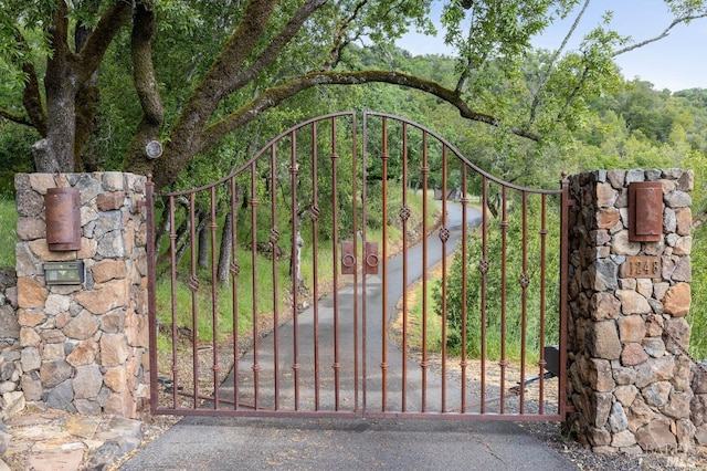 view of gate
